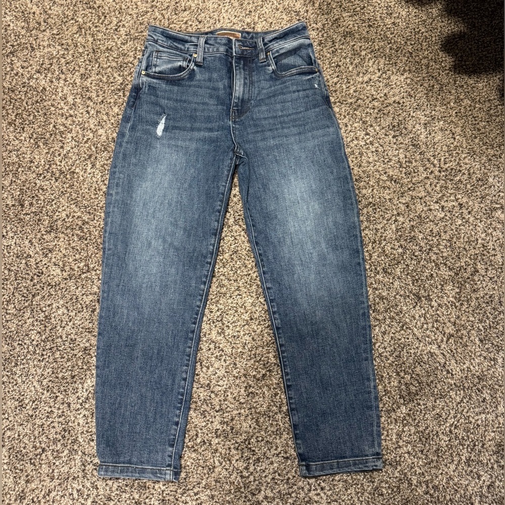 KUT from the Kloth Sienna Baggy Boyfriend Crop